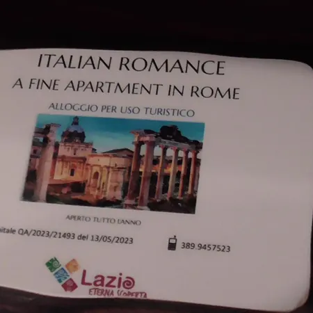 Italian Romance - A Fine In Apartment Rome